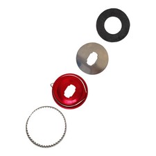 Mulinello da Pesca Esca Casting Rinnovato Freno Allarme Compatibile con Per Abu