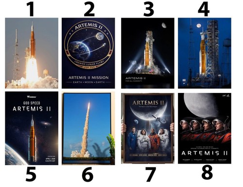 Artemis 2026 poster - artemis, ii