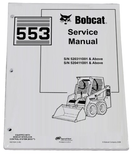 Bobcat 553 skid - steer, loader