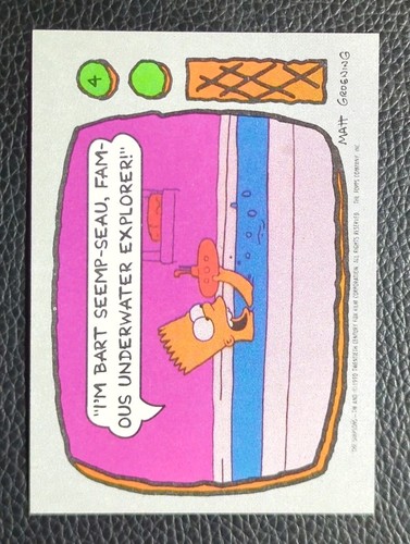 1990 topps simpsons i - 1990,