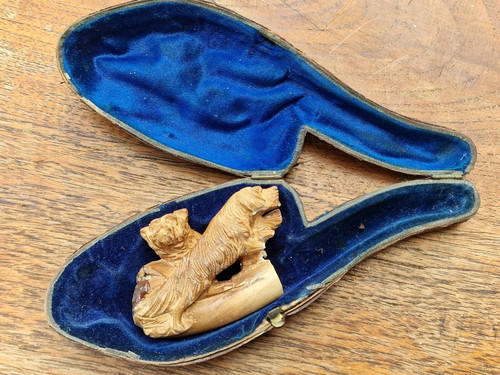 Antica pipa schiuma - pipa, mare
