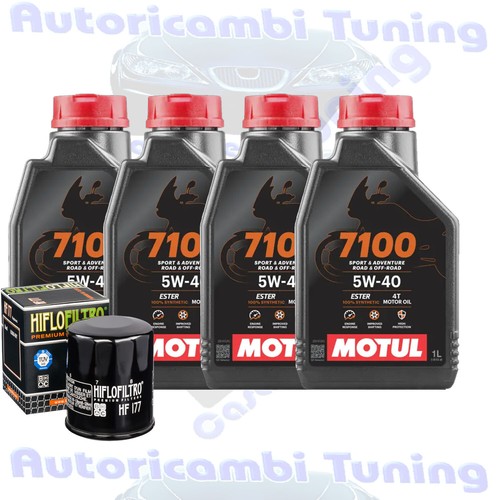 Tagliando olio motul 7100 - 7100, 5w40
