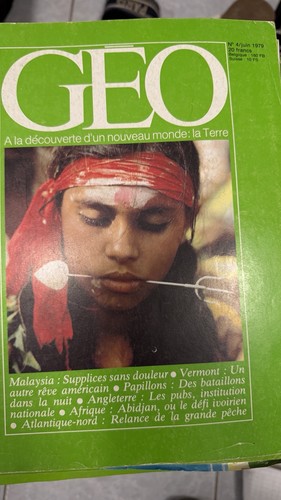 Geo magazine français - magazine, n°4