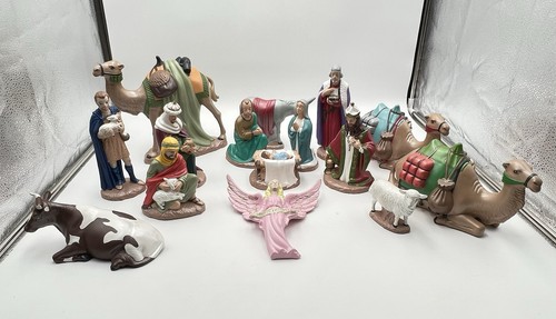 Set presepe natalizio vintage - presepe,