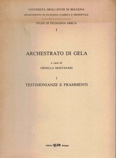 Archestrato di gela - studi di