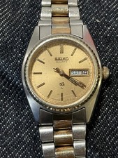 Seiko watch Presidential 7N83-0041 Quartz Day/Date 24mm NON FUNZIONA