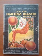 Pistoia - CATALOGO  MARTINO BIANCHI  - 1932 - piante ,ortaggi ,frutta arbusti...