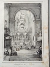 Antica Litografia NAPOLI 1845