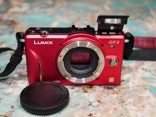 Beautiful red panasonic lumix