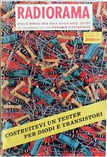 RIVISTA RADIORAMA N.11 1962  SCUOLA RADIO ELETTRA POPULAR ELECTRONICS TESTER