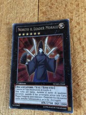 Carta yu gi oh Norito il Leader Morale Prima Edizione
