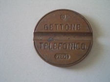 Gettone telefonico 7801 - gettone,
