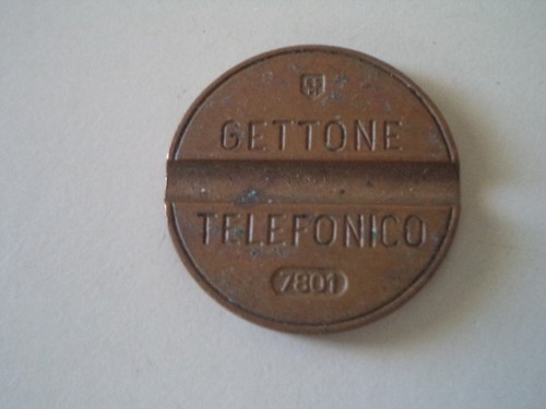 Gettone telefonico 7801 - gettone,