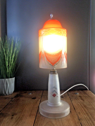 Art deco 1930 orange - art, 1930's