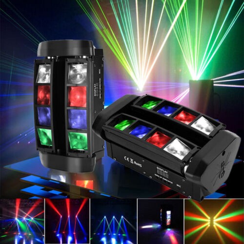 Spider bühnenlicht 80w 8led - spider,