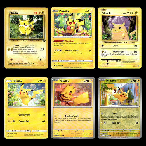 Pikachu carte pokemon - carte,