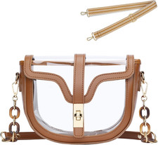 Borsa tracolla trasparente - a,