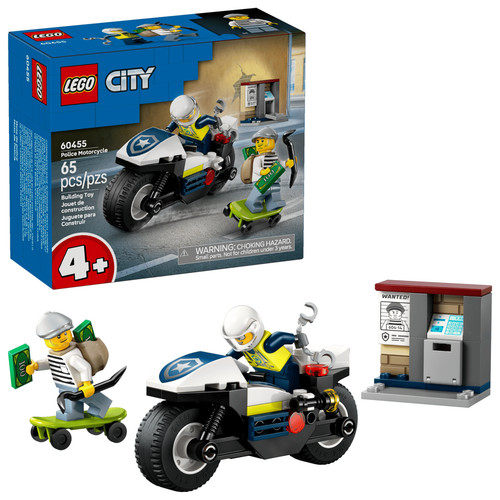 Lego city 60455 inseguimento - lego,