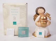 Angelo Thun Angelo Putto Originale Bolzano Portacandele Decorazione Oro con Candela e Confezione Originale