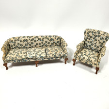 2 pezzi vintage miniatura casa