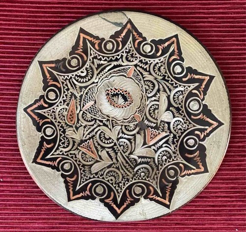 Piatto ornamentale rame - piatto,