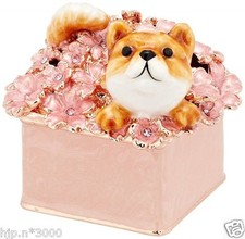 Scatola portagioie Shiba Inu