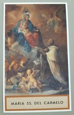 Santino MADONNA MARIA SS. DEL CARMELO Madonna del Carmine Venerata a Catania 