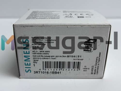 3rt1016 1bb41 nuovo - nuovo, contattore