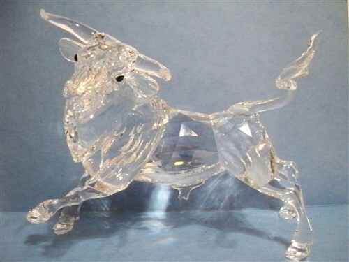 Swarovski toro cristallo - swarovski,