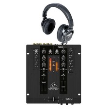 Behringer NOX101 + hD 2000 Black-Set - Set mixer per DJ