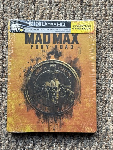 Mad max fury road steelbook - mad, 4k