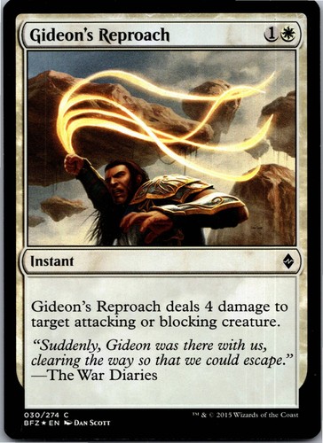Gideon reproach foil - gideon's, c