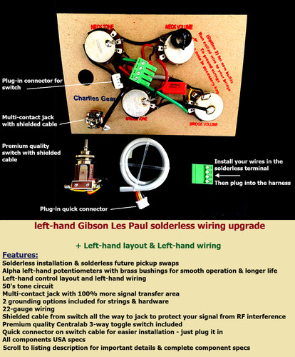 Mano sinistra gibson les - gibson,