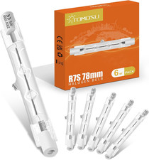 6 Pezzi Lampadina Alogena 78Mm