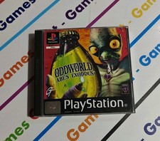 PS1 ODDWORLD ABE'S EXODDUS PLAYSTATION 1 ITALIANO COMPLETO DISCHI COME NUOVI