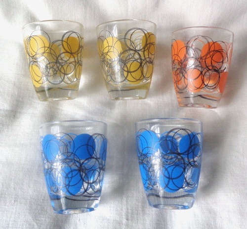Vintage shot glasses - 5,
