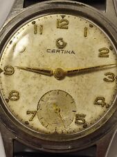 orologio CERTINA incabloc SWISS MADE 35mm CAL 321   15 JEWELS 81101 REF 3321693