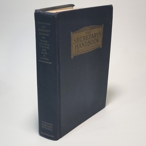 Secretary handbook vintage - handbook,