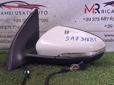 SPECCHIETTO RETROVISORE SINISTRO PER VOLKSWAGEN Golf 6 Berlina SPECCHIO 10 PIN 