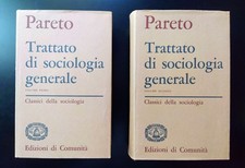 V. Pareto-Trattato di sociologia generale-Edizioni di Comunità-1964-2 voll.