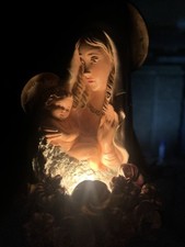 MOLTO RARO! LAMPADA GESSO