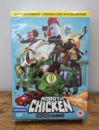 Robot chicken boxset seasons - robot,