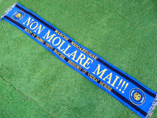 Echarpe inter milan signed - milan,