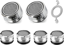 Aeratore Rubinetto Bagno, Confezione Da Dieci Filtri Rubinetti Lavandino, Aerato