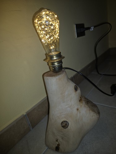 Lampada tavolo artigianale - lampada,