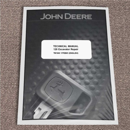 John deere 120 excavator - john,