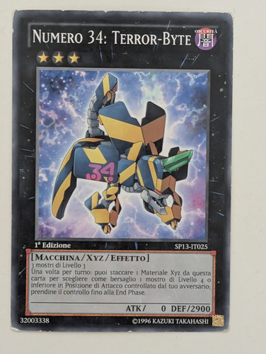 Numero 34 - yu-gi-oh!,