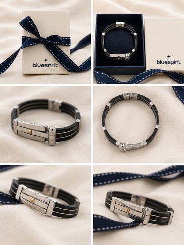 Bracciale uomo bluespirit - bracciale,