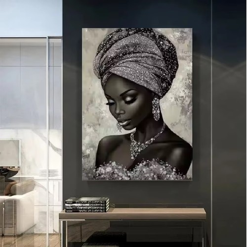 Quadro donna africana - arte, da