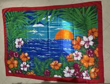 Pareo Floreale Vintage Donna Colorato Grande